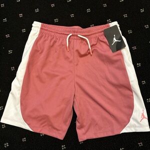 Jordan Kids Shorts in Pink and White